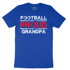 Proud Football Grandpa - Mens T-Shirt - Sizes S - 6XL
