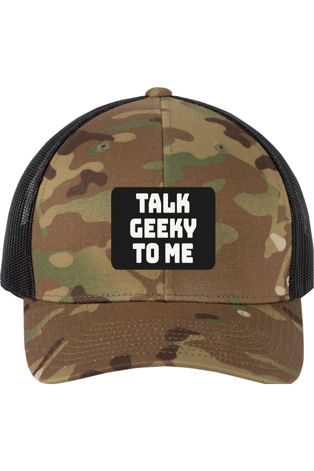 Talk Geeky to Me - 3D Patch Trucker Hat