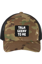 Talk Geeky to Me - 3D Patch Trucker Hat