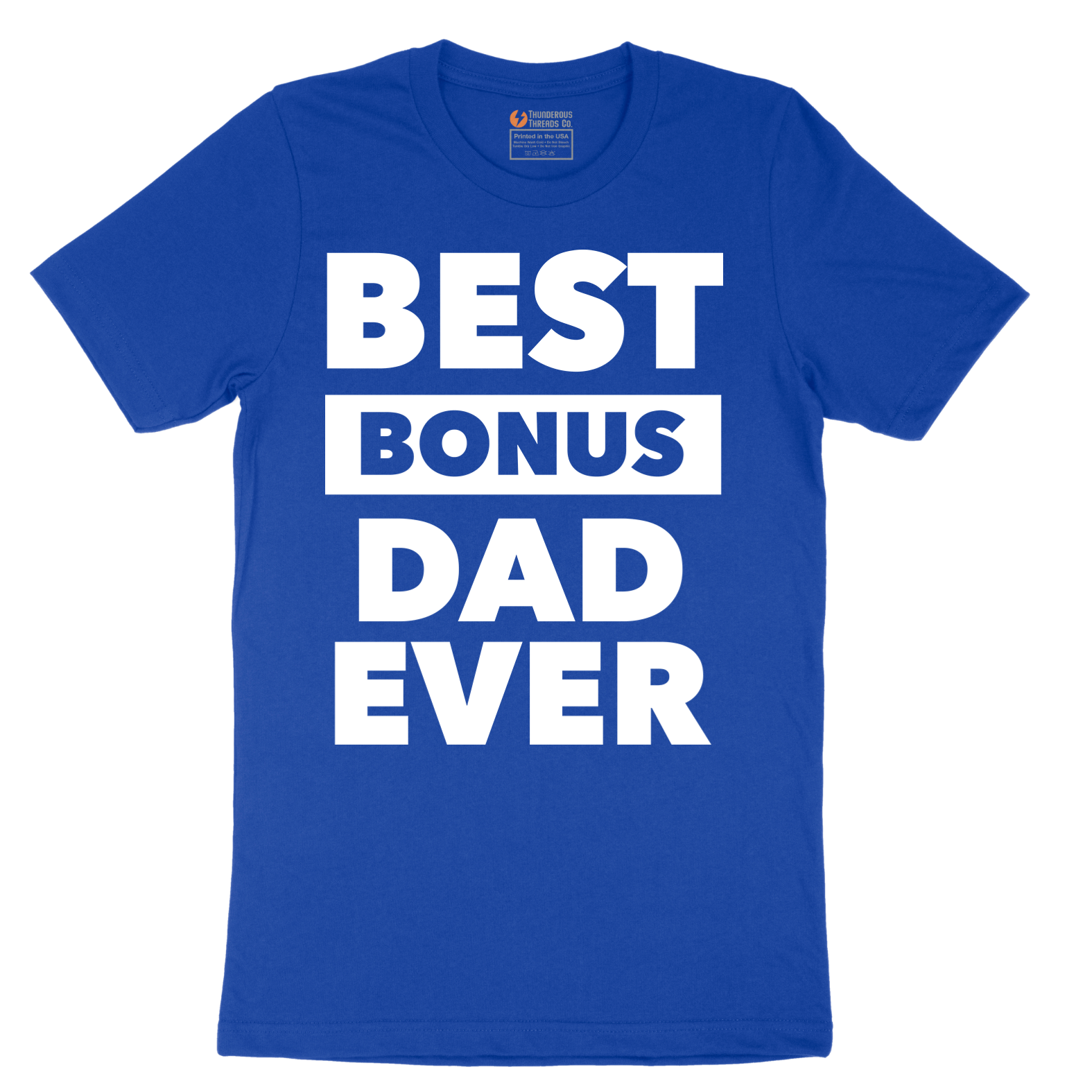 Best Bonus Dad - Mens T-Shirt - Sizes S - 6XL