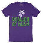Roswell or Bust - Mens T-Shirt - Sizes S - 6XL