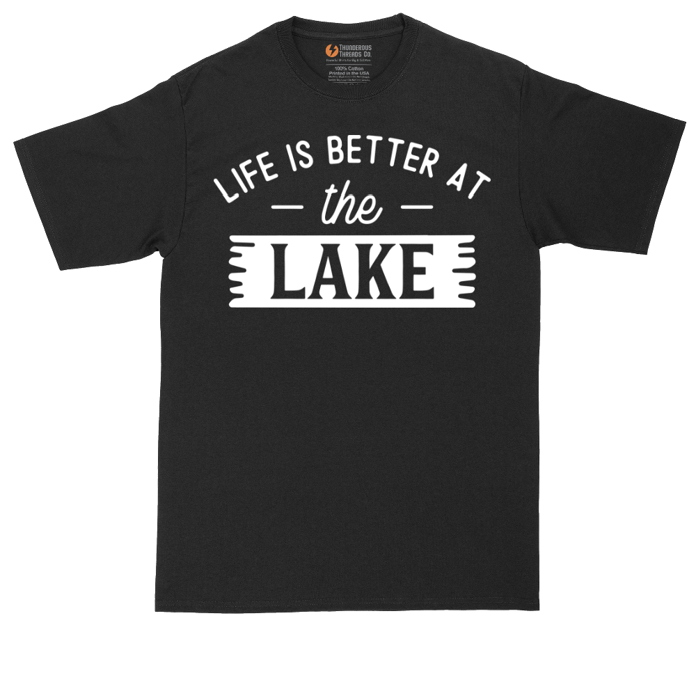 Life is Better at the Lake | Mens Tall T-Shirt
