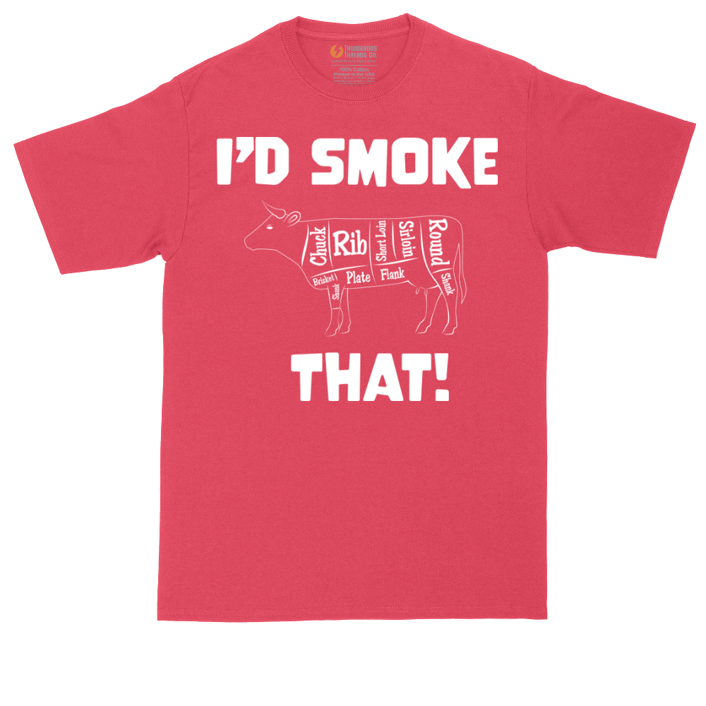 I'd Smoke That Beef Version | Mens Tall T-Shirt