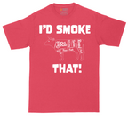 I'd Smoke That Beef Version | Mens Tall T-Shirt