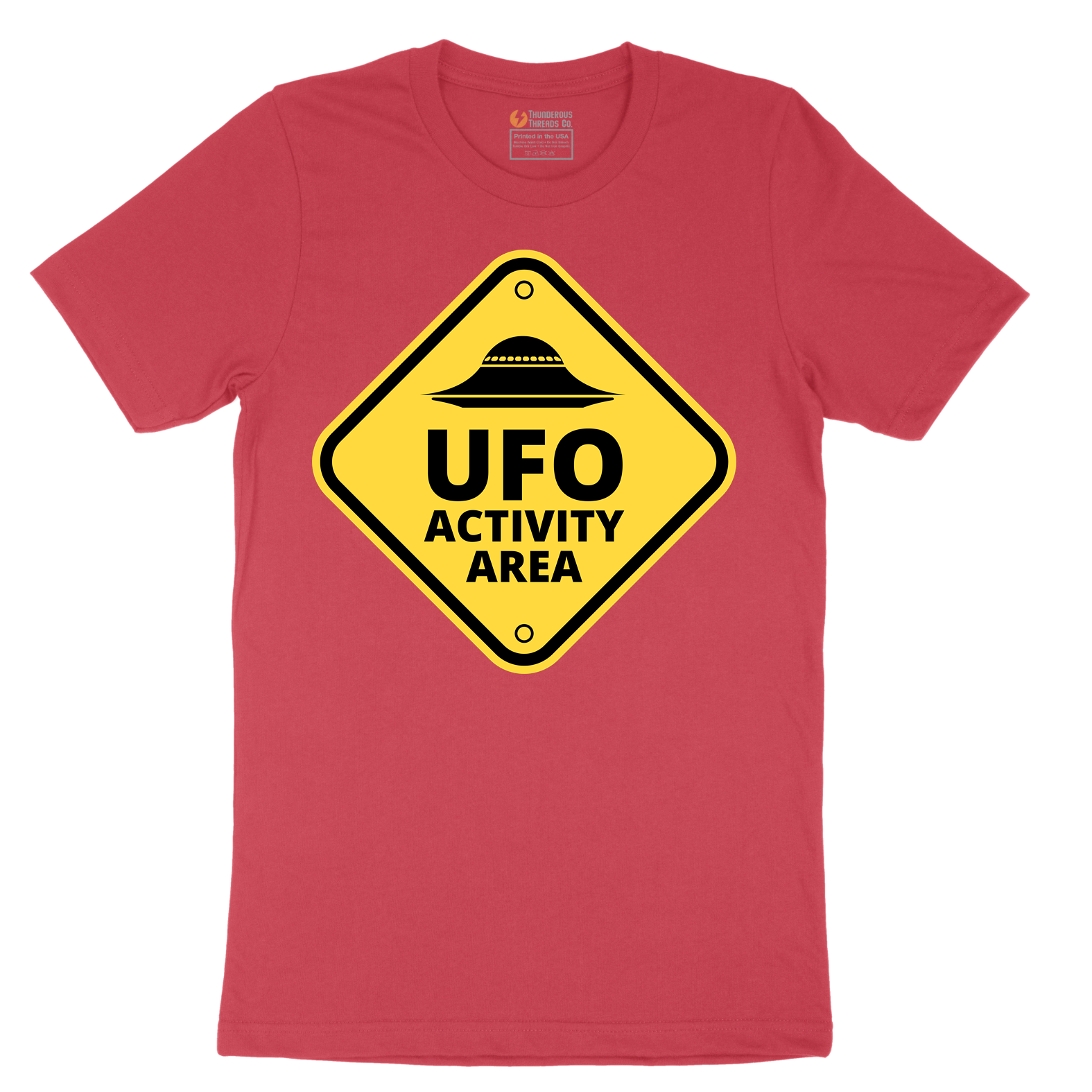 UFO Activity Area - Mens T-Shirt - Sizes S - 6XL