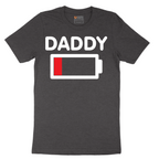 Daddy Low Battery - Mens T-Shirt - Sizes S - 6XL