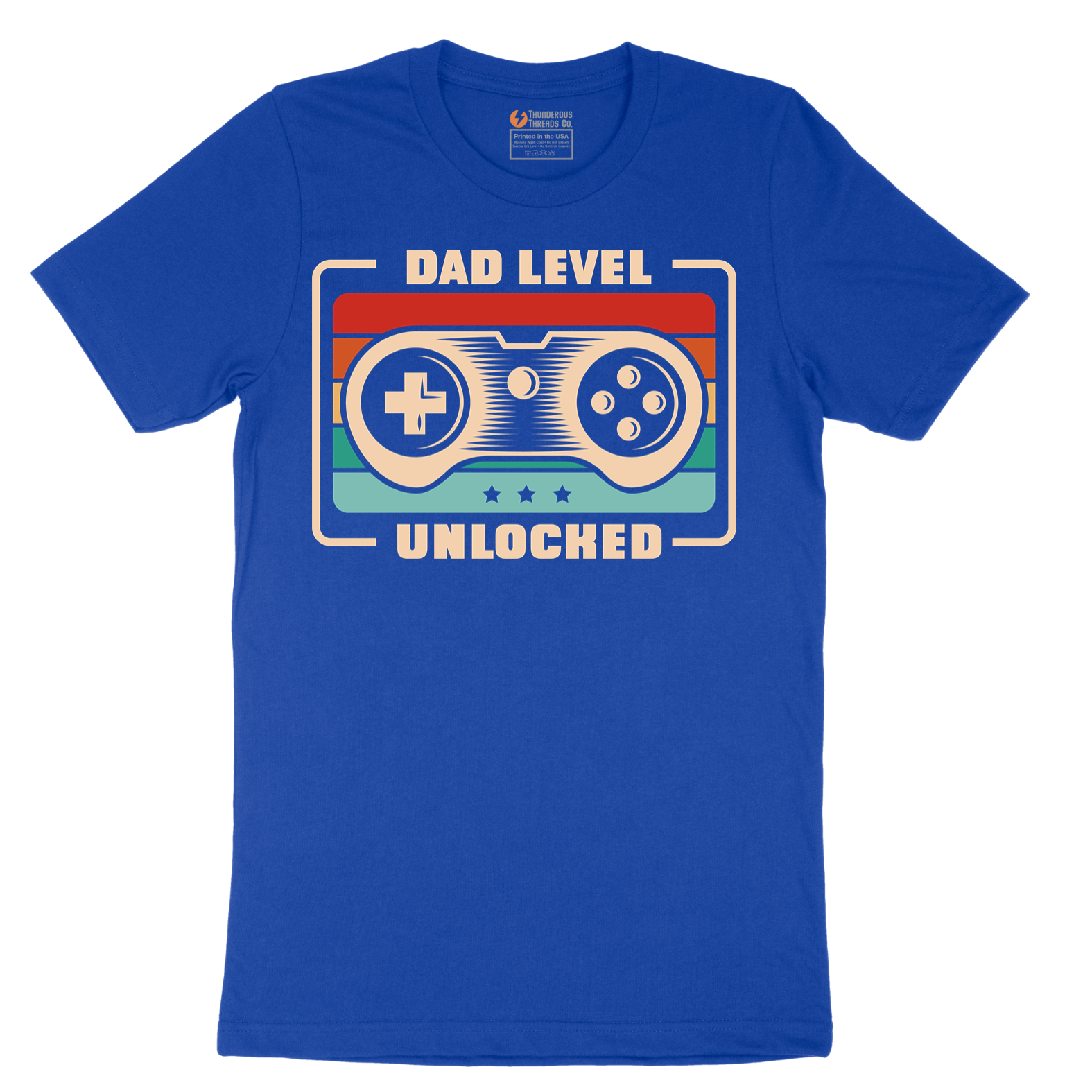 Dad Level Unlocked - Mens T-Shirt - Sizes S - 6XL