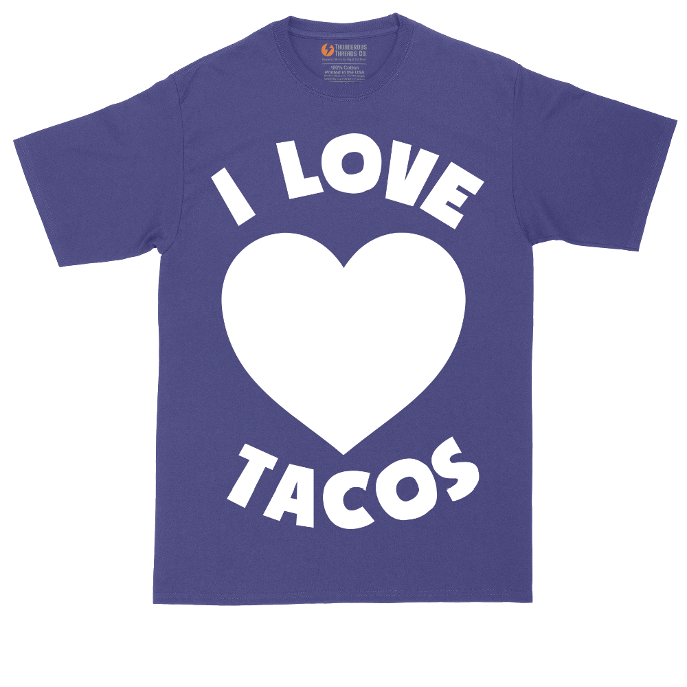 I Love Tacos | Mens Tall T-Shirt