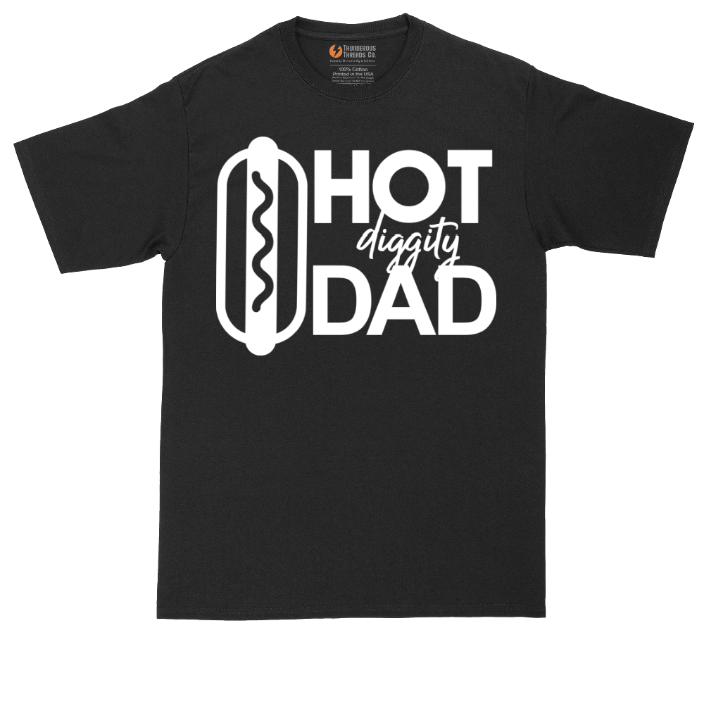 Hot Diggity Dad | Mens Tall T-Shirt