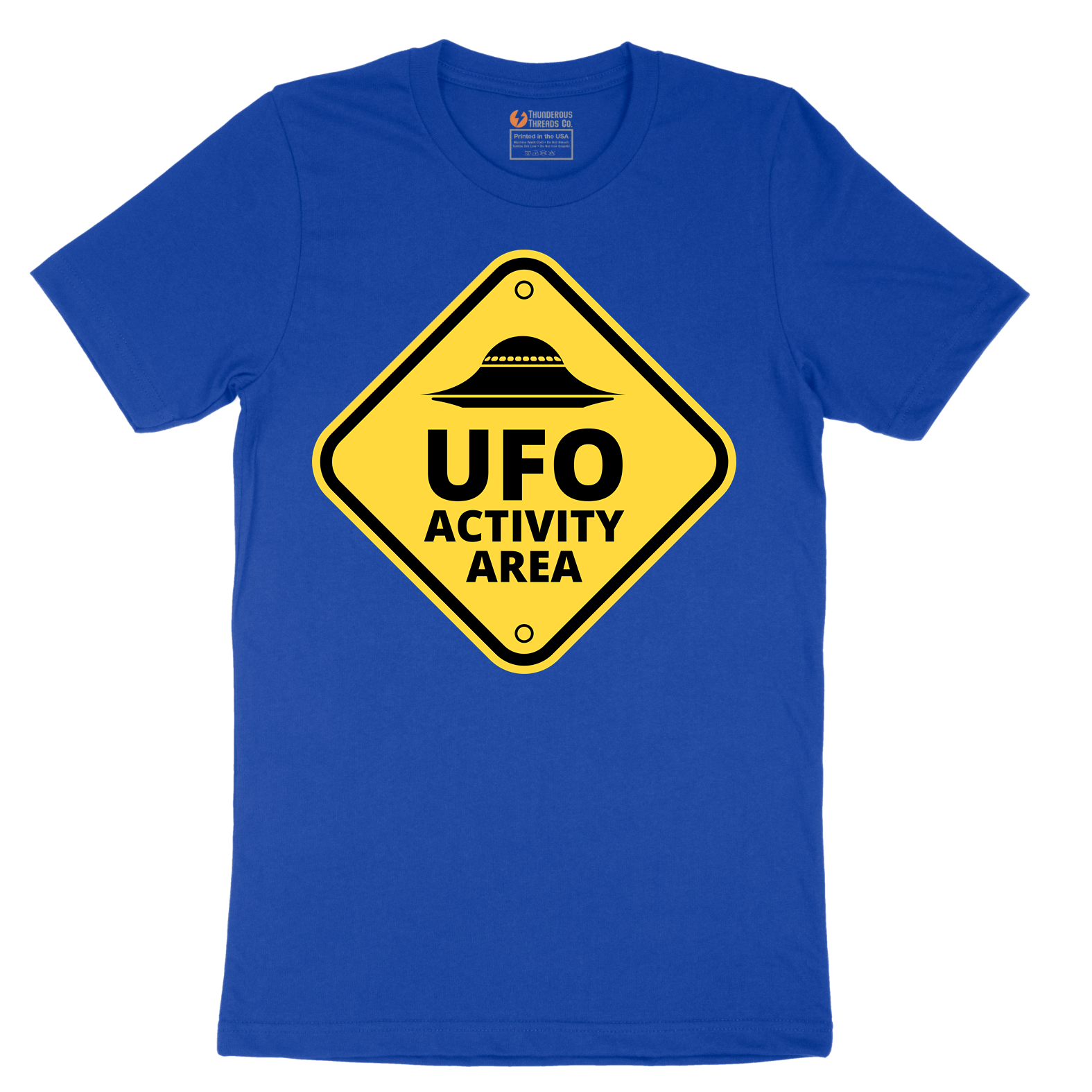 UFO Activity Area - Mens T-Shirt - Sizes S - 6XL