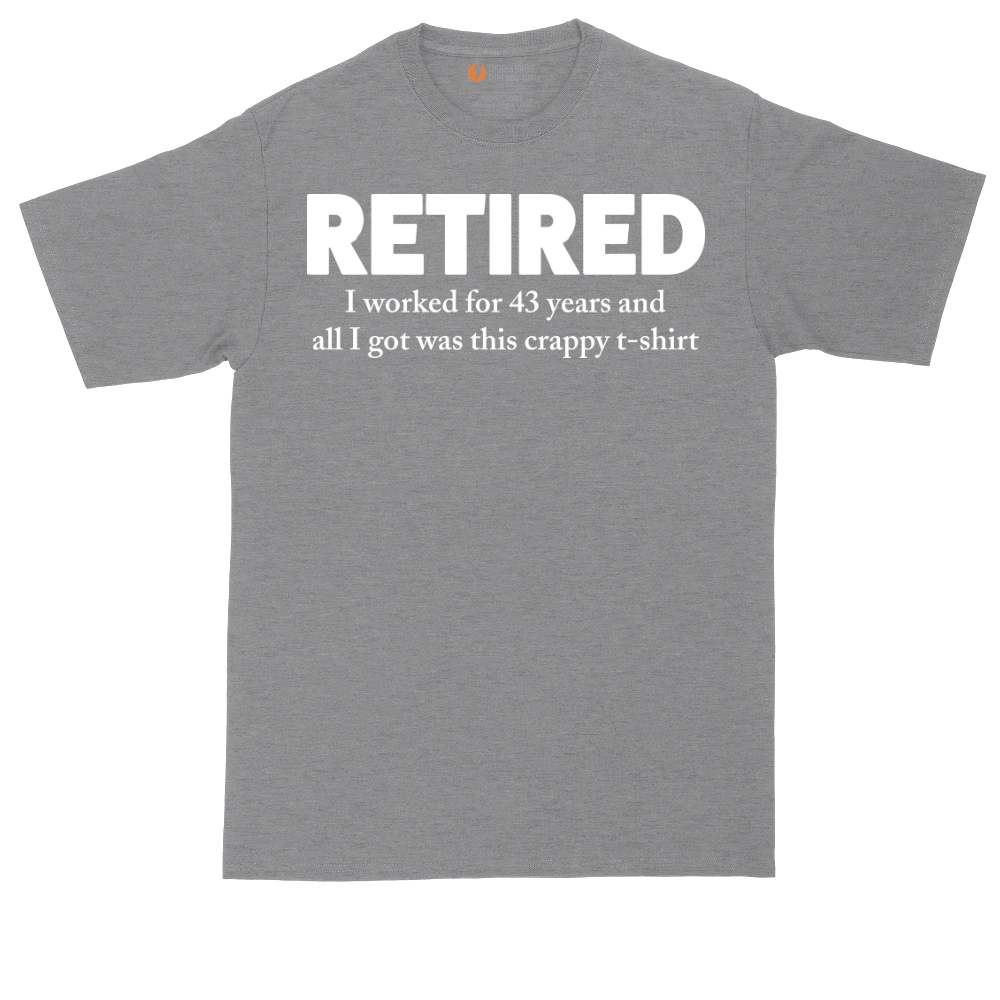 Retired_Crappy | Mens Tall T-Shirt