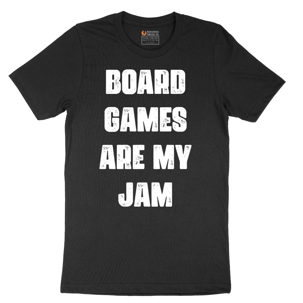 Board Games are My Jam - Mens T-Shirt - Sizes S - 6XL