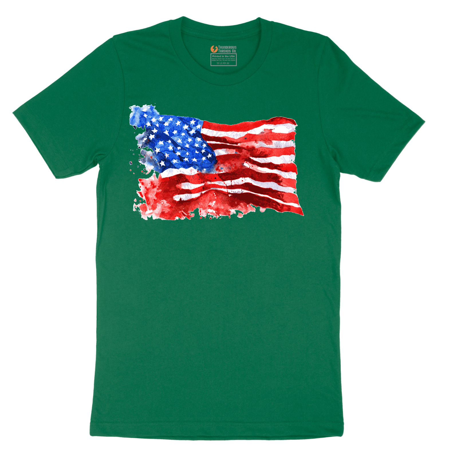 USA Flag Grunge - Mens T-Shirt - Sizes S - 6XL