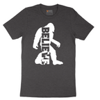 Bigfoot Believe - Mens T-Shirt - Sizes S - 6XL