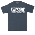 Awesome Takes Practice |  Mens Tall T-Shirt