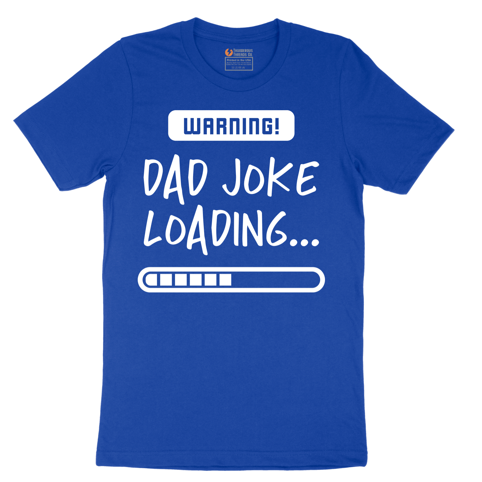 Warning Dad Joke Loading - Mens T-Shirt - Sizes S - 6XL