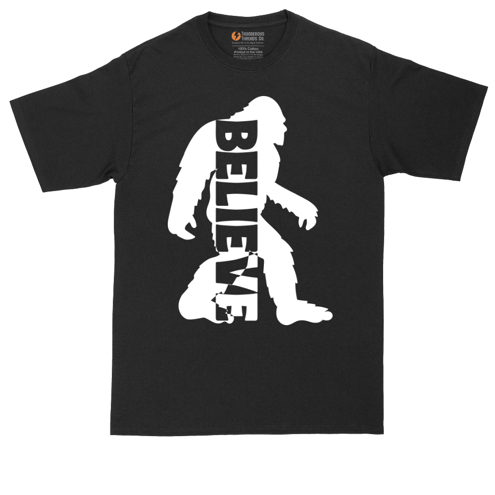 Bigfoot Believe | Mens Tall T-Shirt