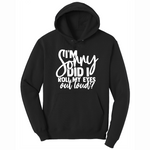 I'm Sorry Did I Roll My Eyes Out Loud Version 1 - Mens Big & Tall Hooded Sweatshirt - Sizes XLT - 4XLT