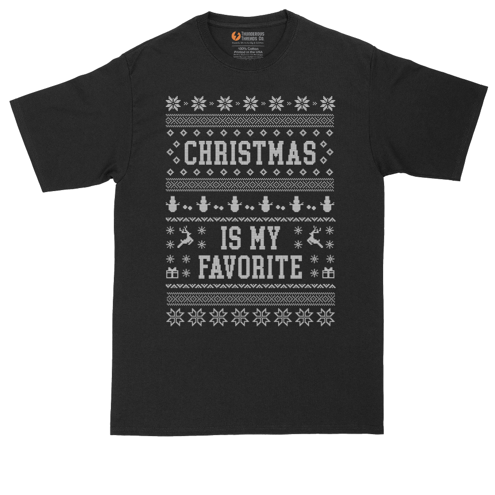 Christmas is My Favorite | Mens Tall T-Shirt