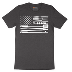 American Flag Barbeque Tools - Mens T-Shirt - Sizes S - 6XL