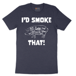 I'd Smoke That Pork Version - Mens T-Shirt - Sizes S - 6XL