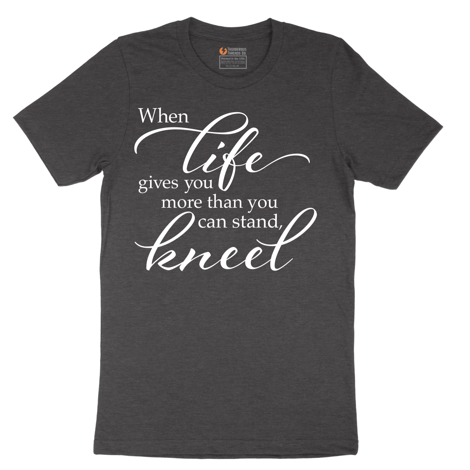 When Life Gives You More Than You Can Stand - Mens T-Shirt - Sizes S - 6XL