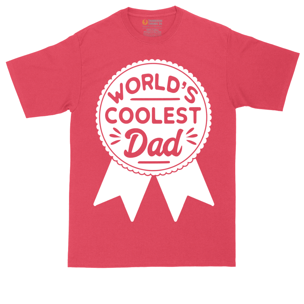 Worlds Coolest Dad | Mens Tall T-Shirt
