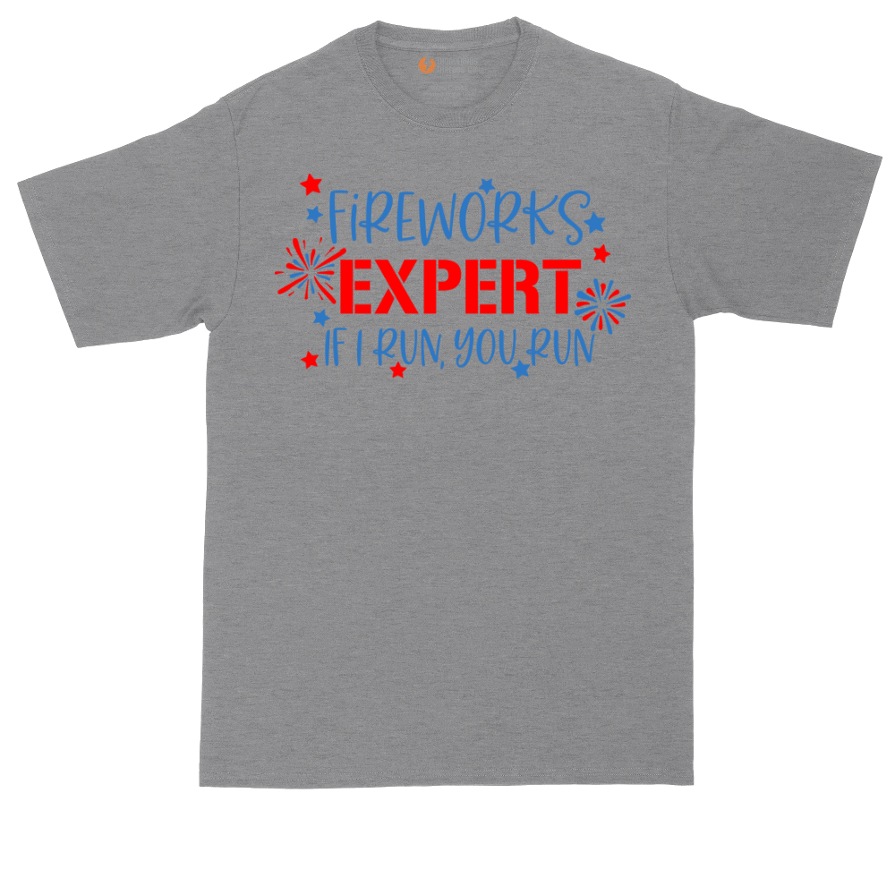 Fireworks Expert | Mens Tall T-Shirt