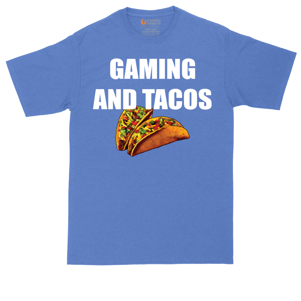 Gaming and Tacos | Mens Tall T-Shirt