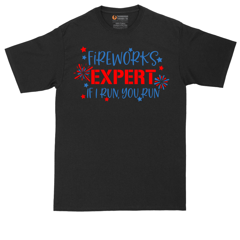 Fireworks Expert | Mens Tall T-Shirt