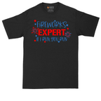 Fireworks Expert | Mens Tall T-Shirt