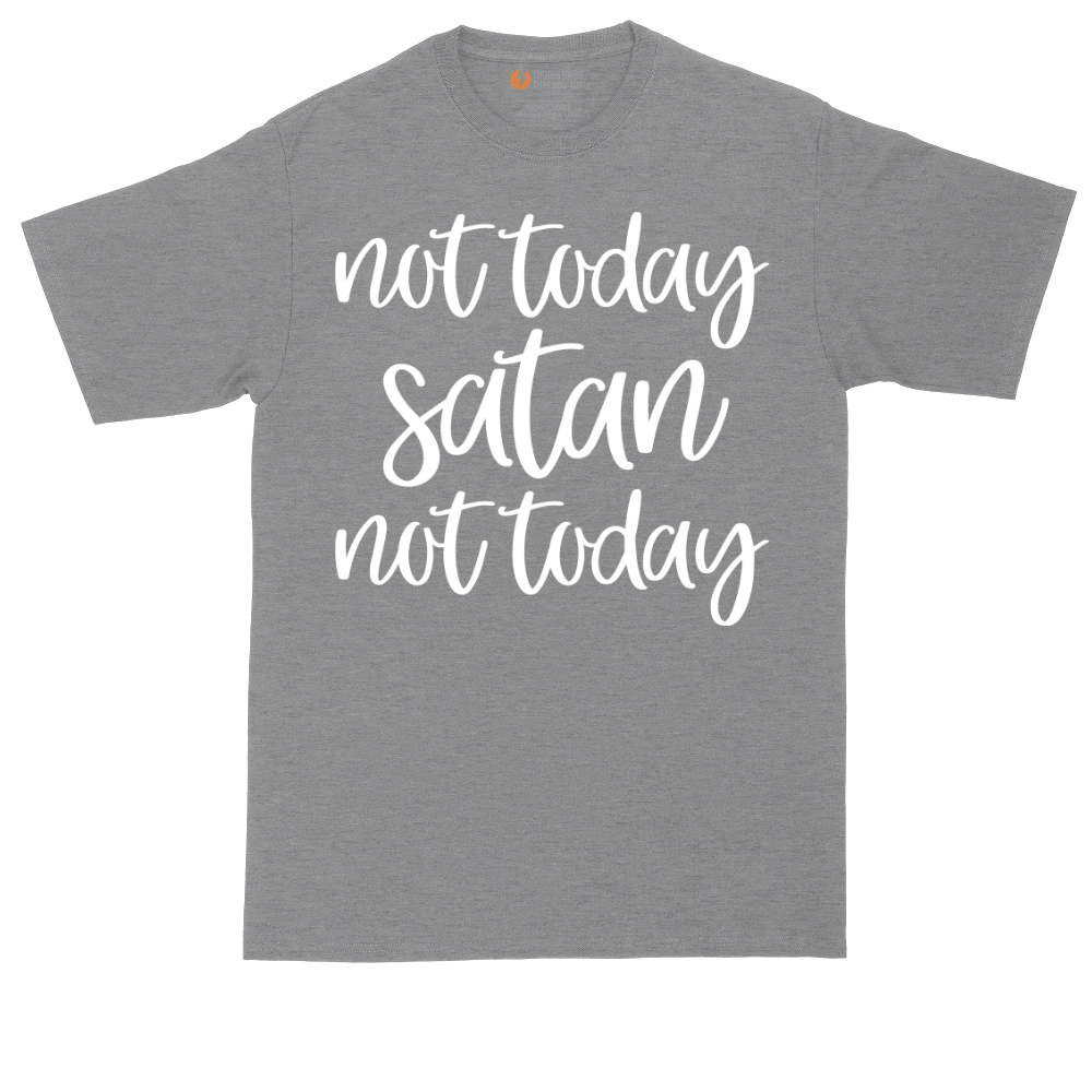 Not Today Satan Version 2 | Mens Tall T-Shirt