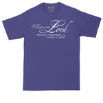 Trust in the Lord | Mens Tall T-Shirt
