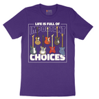 Life is Full of Important Choices Guitar Version - Mens T-Shirt - Sizes S - 6XL