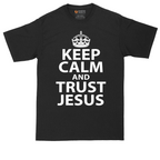 Keep Calm and Trust Jesus | Mens Tall T-Shirt