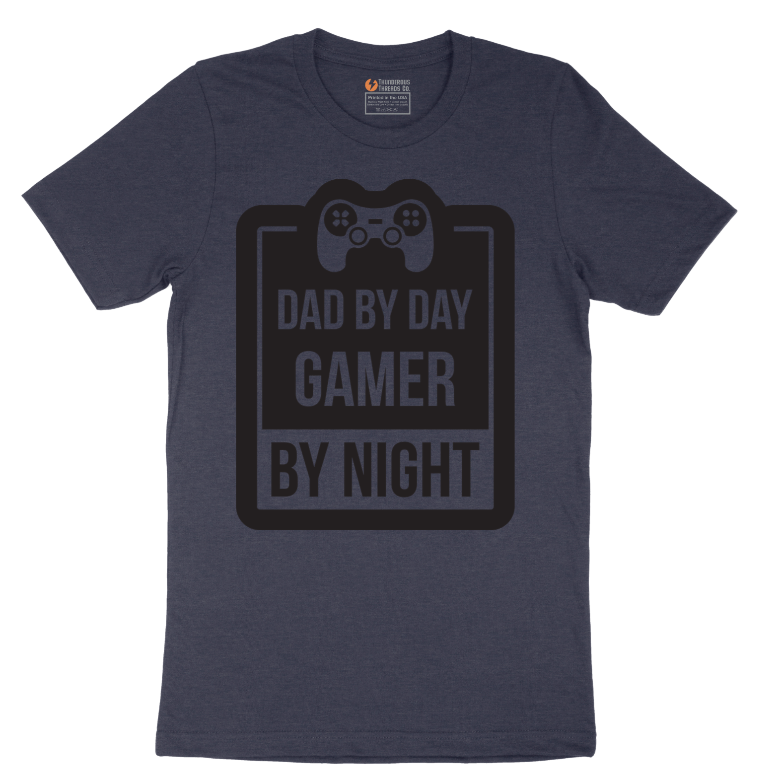 Dad my Day Gamer by Night - Mens T-Shirt - Sizes S - 6XL