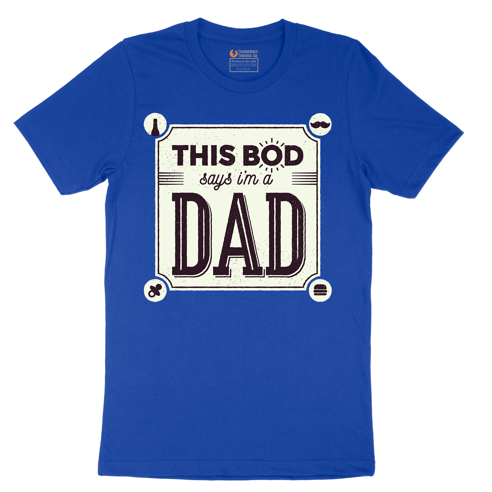 This Bod Says I'm a Dad - Mens T-Shirt - Sizes S - 6XL