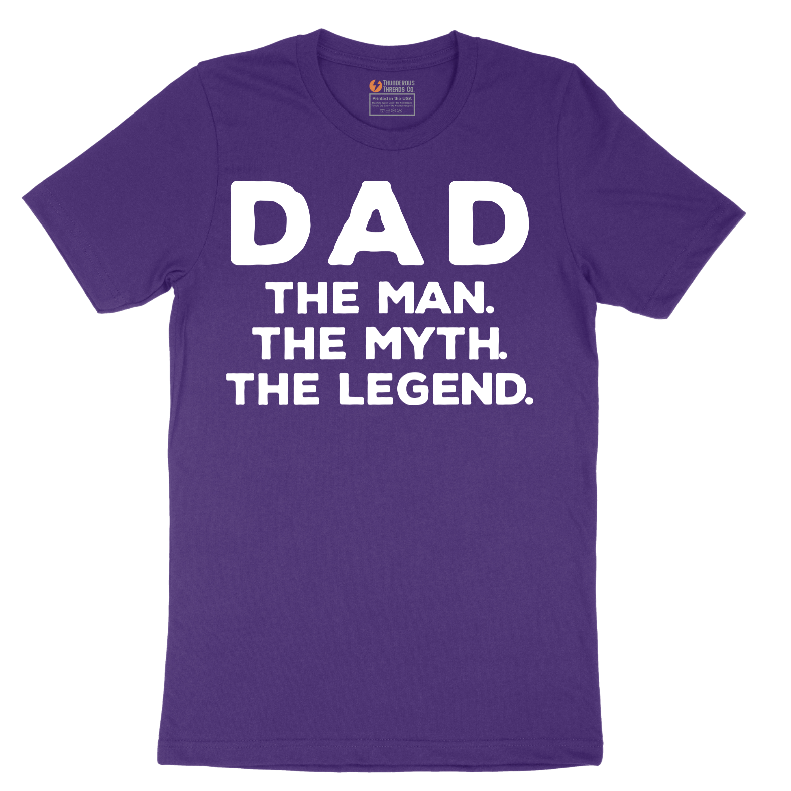 Dad the Man the Myth the Legend - Mens T-Shirt - Sizes S - 6XL