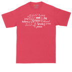 Jesus Subway Art | Mens Tall T-Shirt