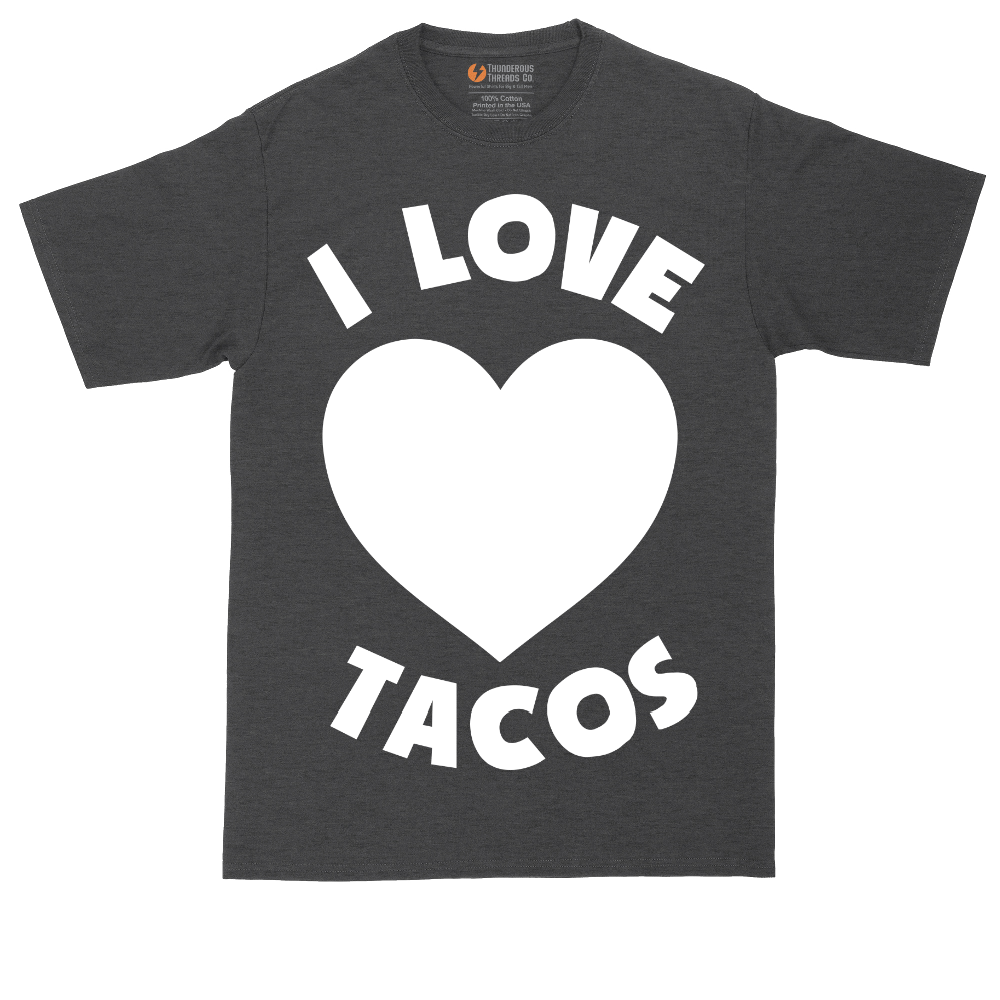 I Love Tacos | Mens Tall T-Shirt