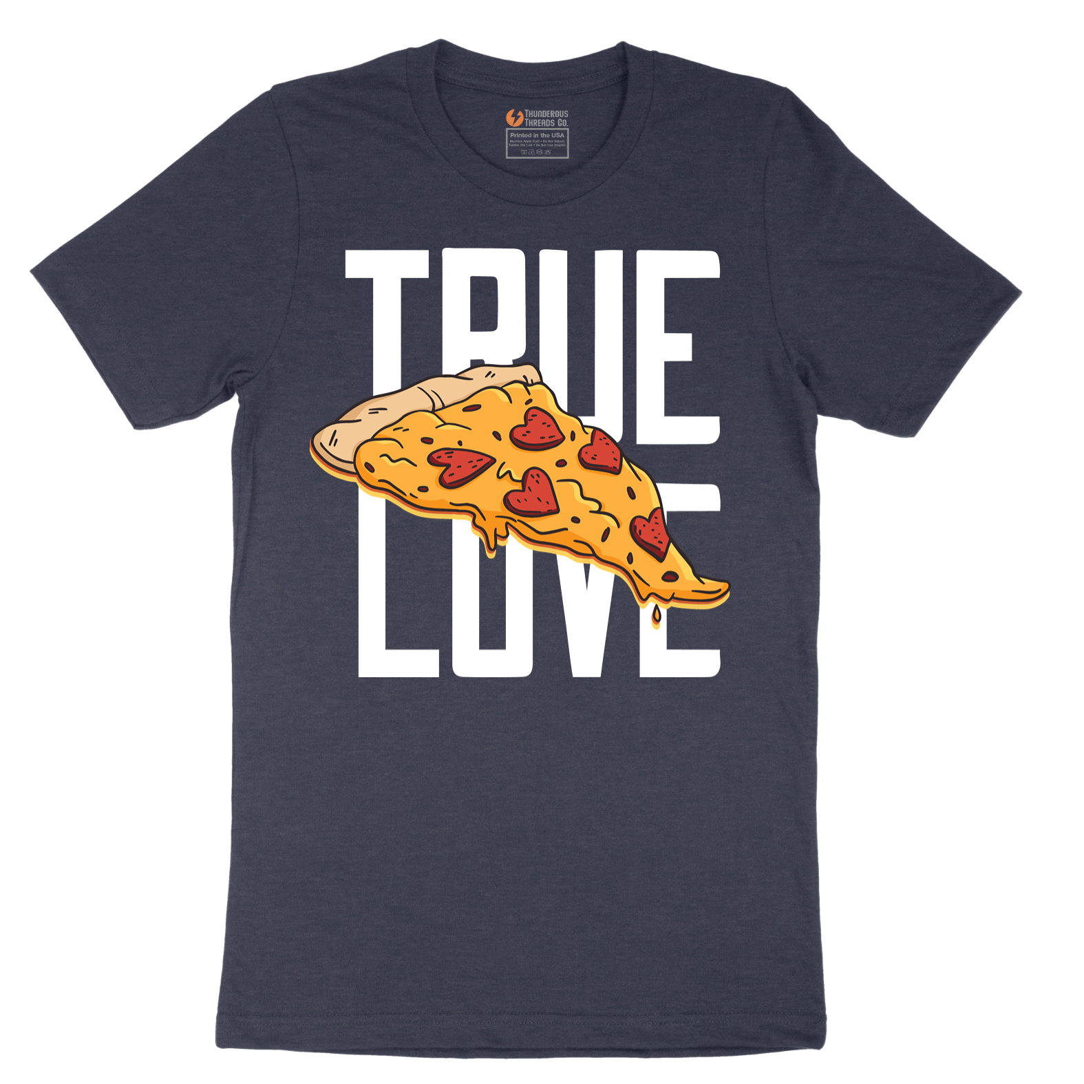 True Love Pizza - Mens T-Shirt - Sizes S - 6XL
