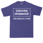 Surviving Fatherhood One Beer at a Time | Mens Tall T-Shirt