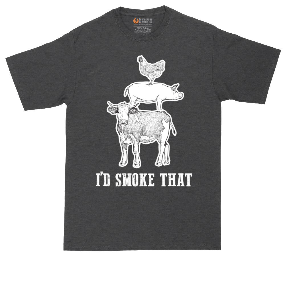 I'd Smoke That_Original Design | Mens Tall T-Shirt