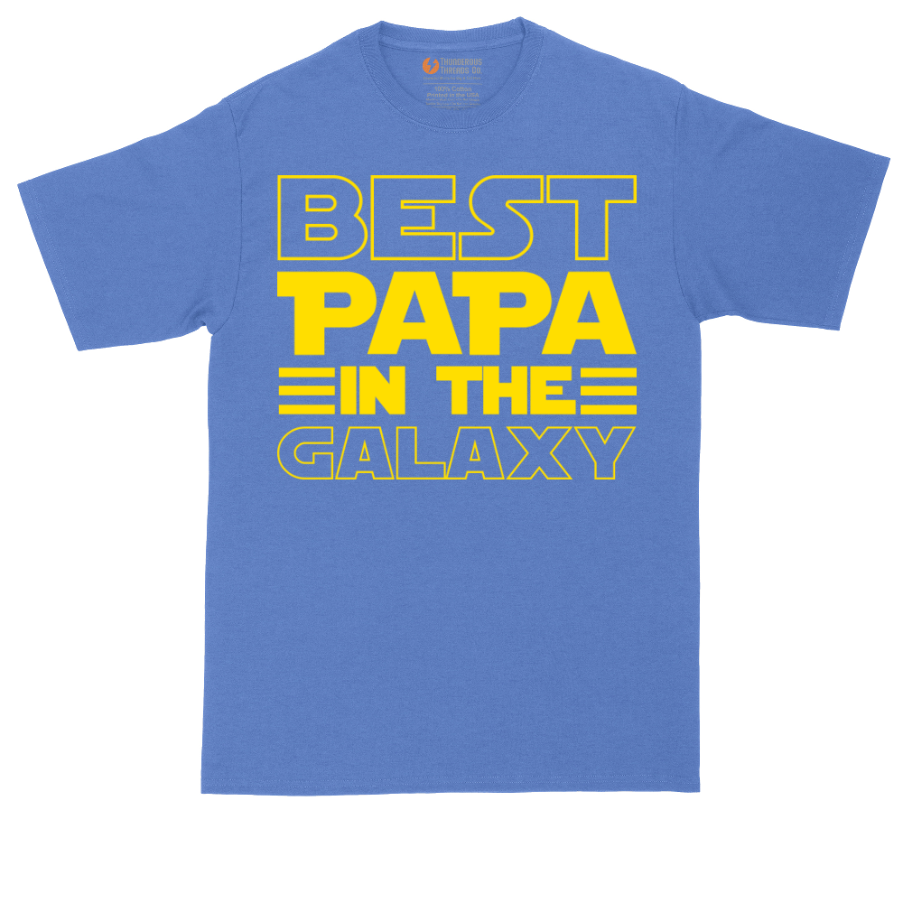 Best Papa in the Galaxy | Mens Tall T-Shirt