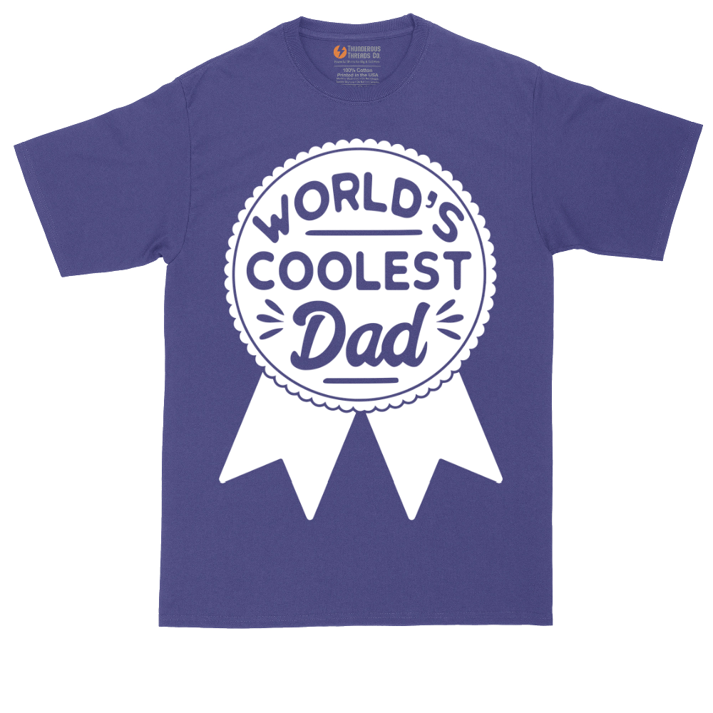 Worlds Coolest Dad | Mens Tall T-Shirt