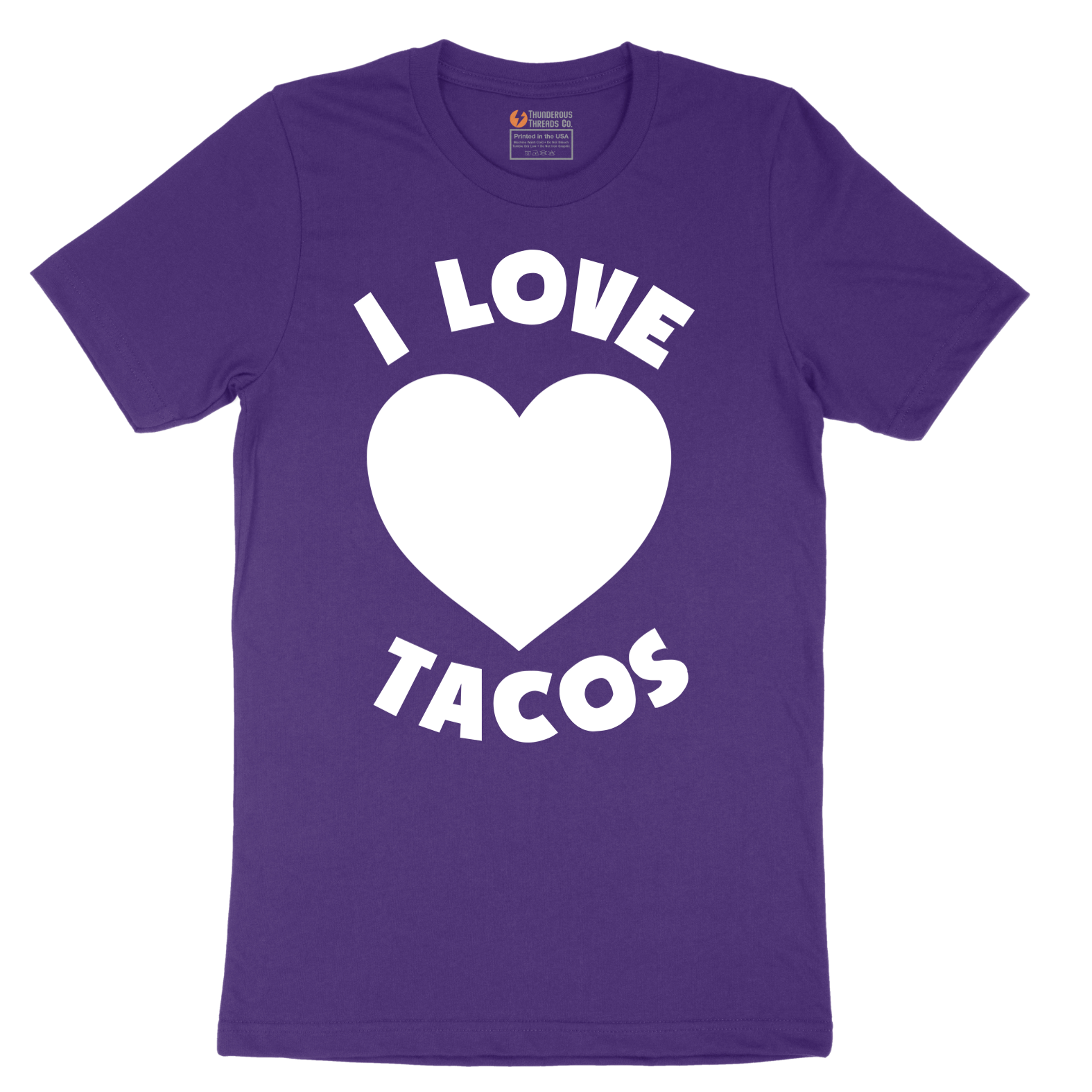 I Love Tacos - Mens T-Shirt - Sizes S - 6XL