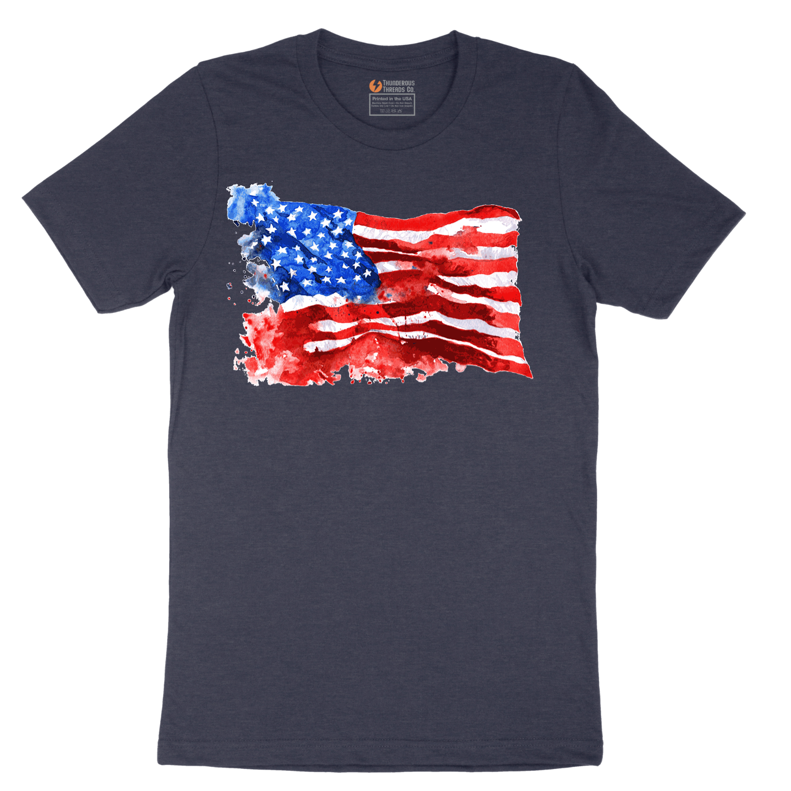 USA Flag Grunge - Mens T-Shirt - Sizes S - 6XL