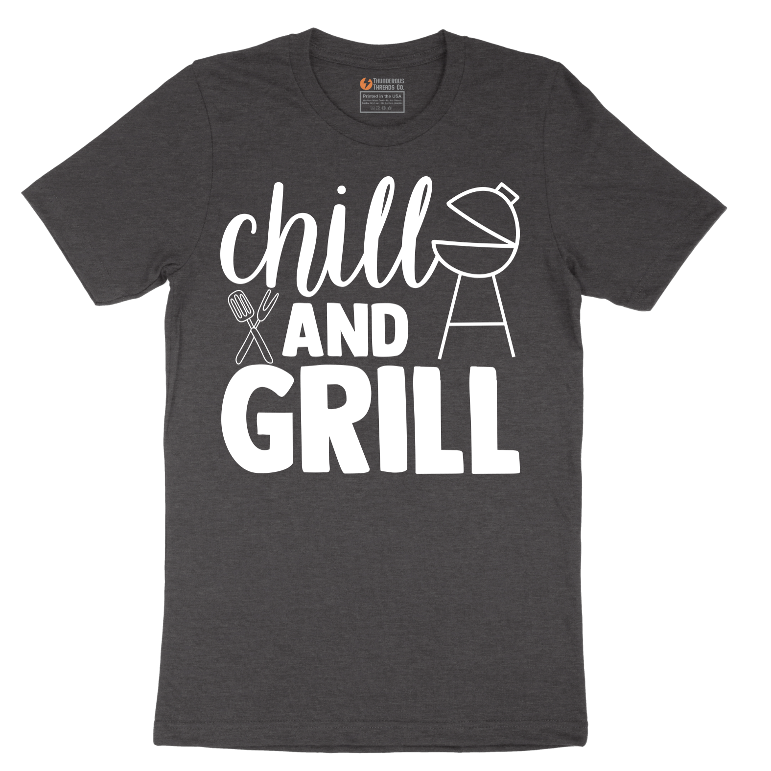 Chill and Grill - Mens T-Shirt - Sizes S - 6XL