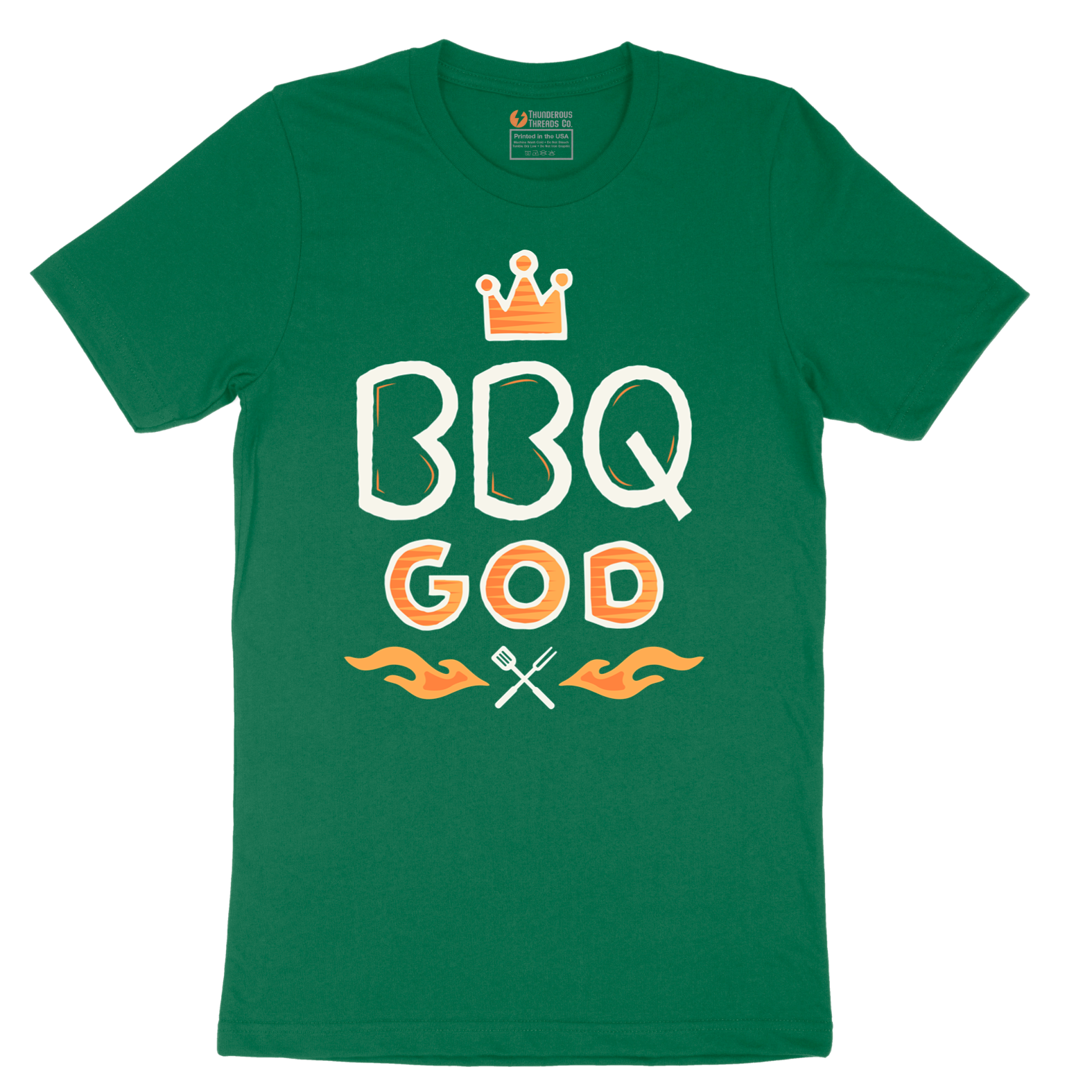 BBQ God - Mens T-Shirt - Sizes S - 6XL