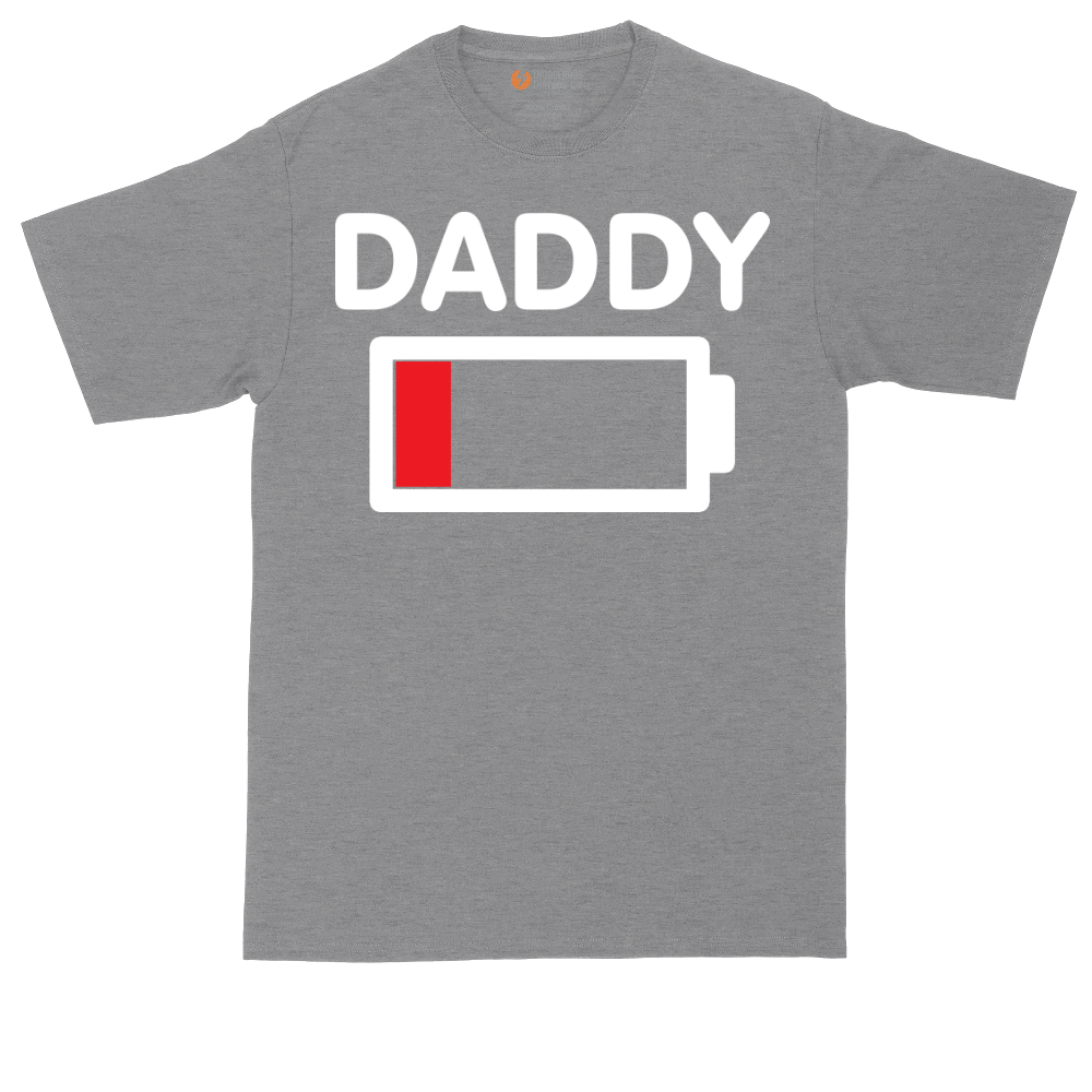 Daddy Low Battery | Mens Tall T-Shirt